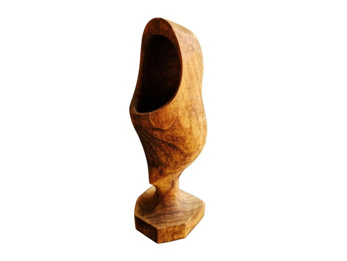 Vintage Dutch Wood Clog Shoe Stand