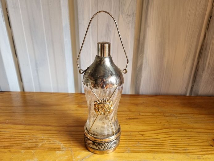 Vintage Lantern-Style Musical Liquor Decanter