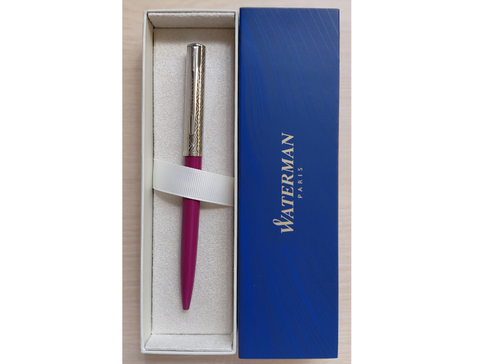 WATERMAN ALLURE DELUXE PINK BALLPOINT PEN
