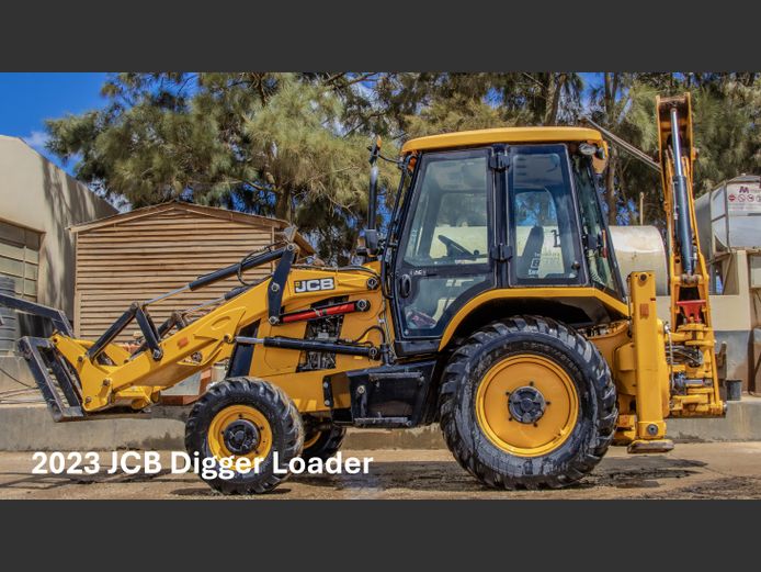 JCB Diggerlauder met toebehore