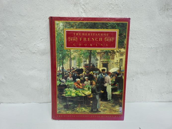 Oversized "The Heritage of French Cooking" Hardcover Cookbook