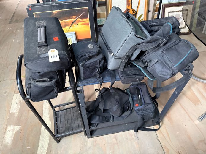 Huge Lot of Camera Carry Bags 