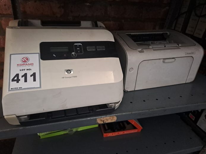 HP scanner and printer