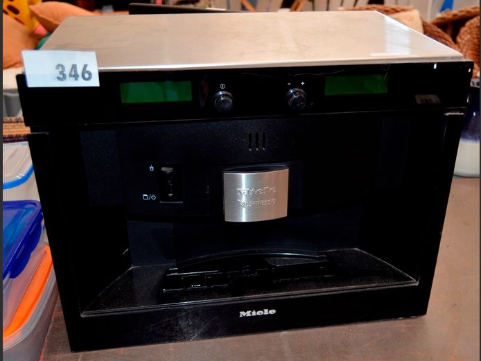 MIELE BUILT-IN COFFEE MACHINE, 49 x 33 x 37cm [Dead]
