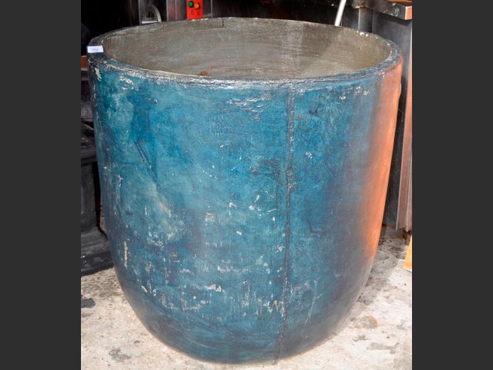 LARGE CONCRETE PLANTER, 80cm Diameter x 83cm High