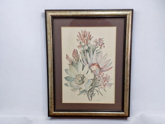 Lee Wille Lithographic Floral Studies