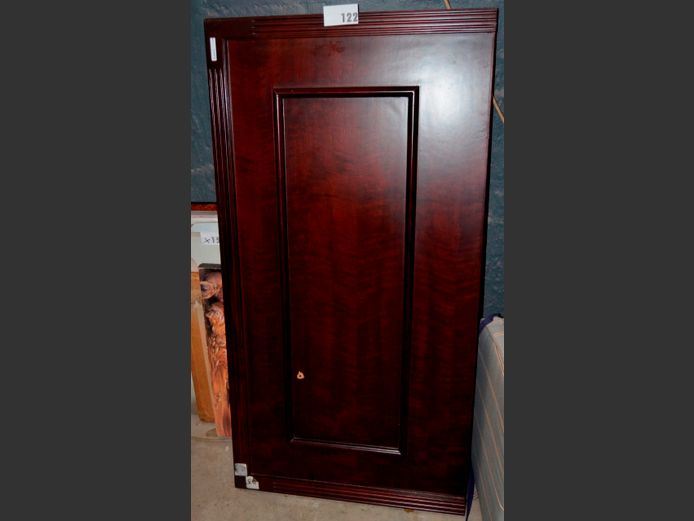 MAHOGANY WALL MOUNT ¾ HEADBOARD [Small hole to 1 section]