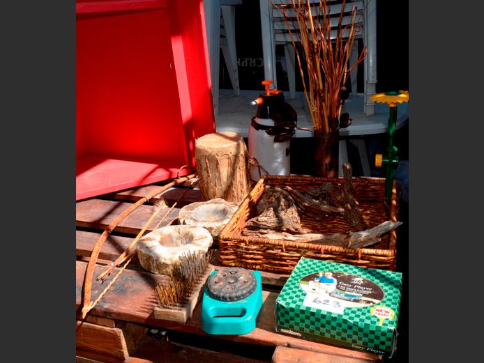 AFRICAN DRUM, DRIFTWOOD, etc