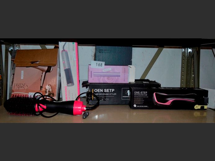 HAIR DRYER, HOT AIR BRUSHES, etc [Switch on, faulty]