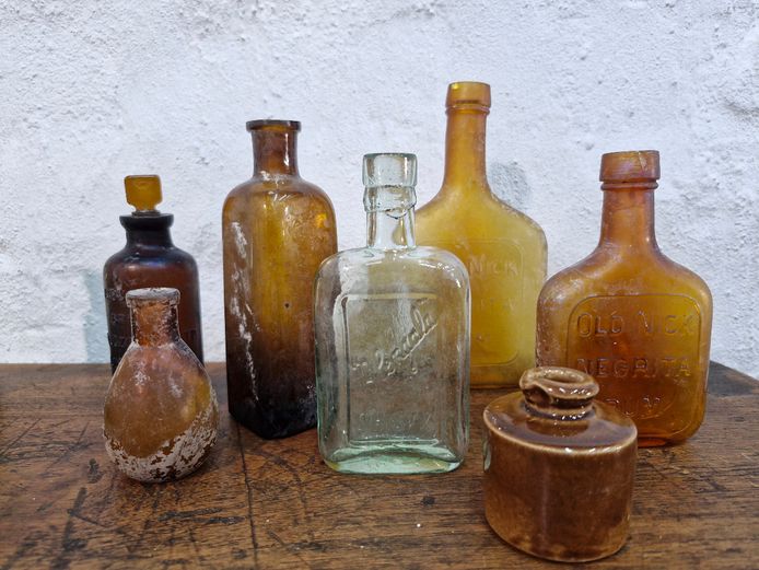 Collection of Vintage & Antique Bottles
