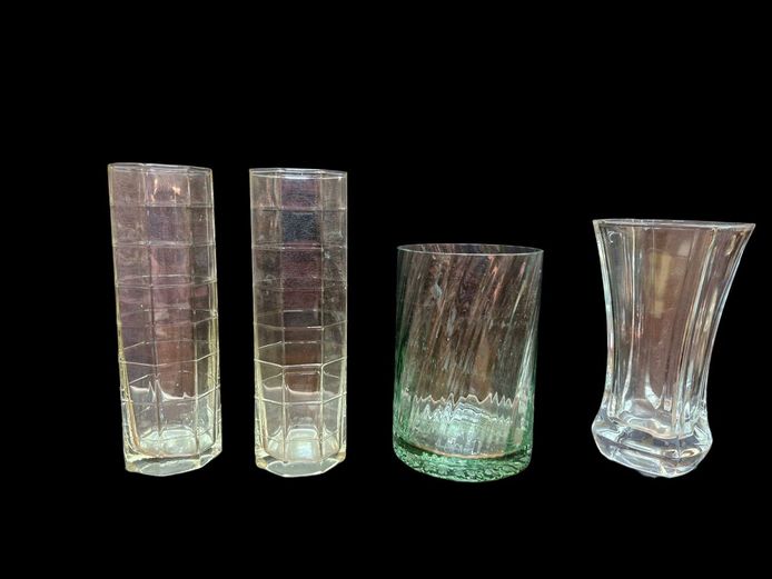 Assorted Vintage Glass Vases