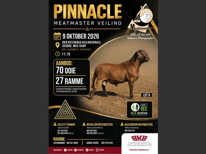 PINNACLE MEATMASTER VEILING