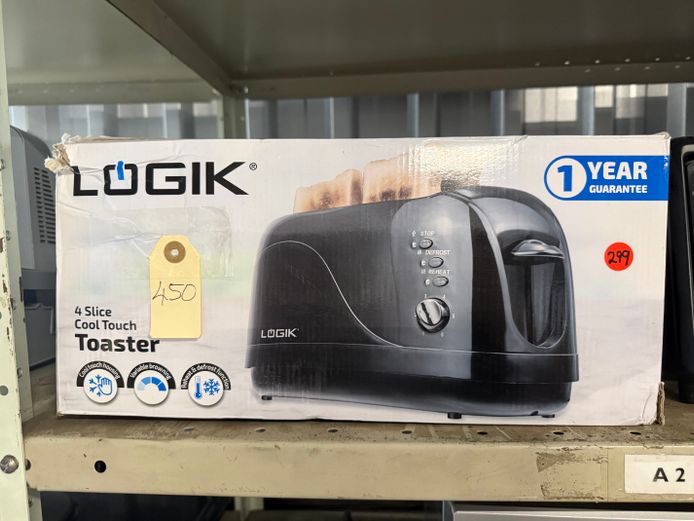 Logik 4-Slice Toaster 