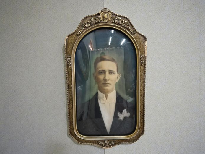Antique Gilt Frame with Covex Glass