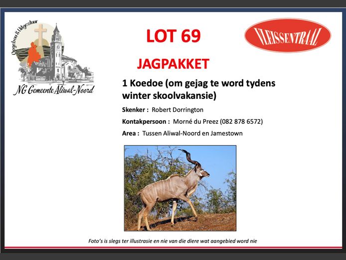 Jagpakket - Tussen Aliwal-Noord en Jamestown