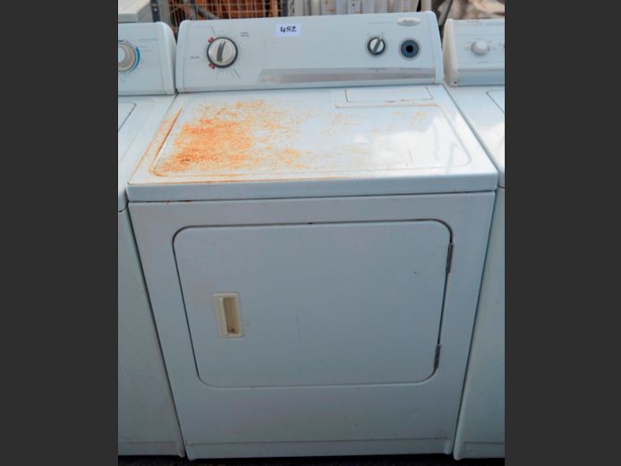 WHIRLPOOL COMMERCIAL TUMBLE DRYER [Untested, Start button needed, top rusty]