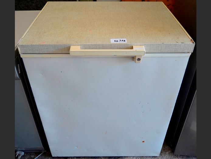 DEFY CHEST FREEZER [Getting cold, dented]