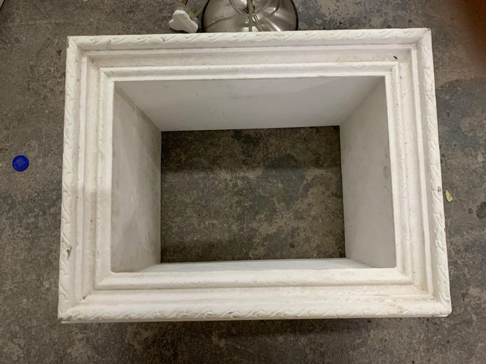 White Box Frame for Wall Art & Collectibles 