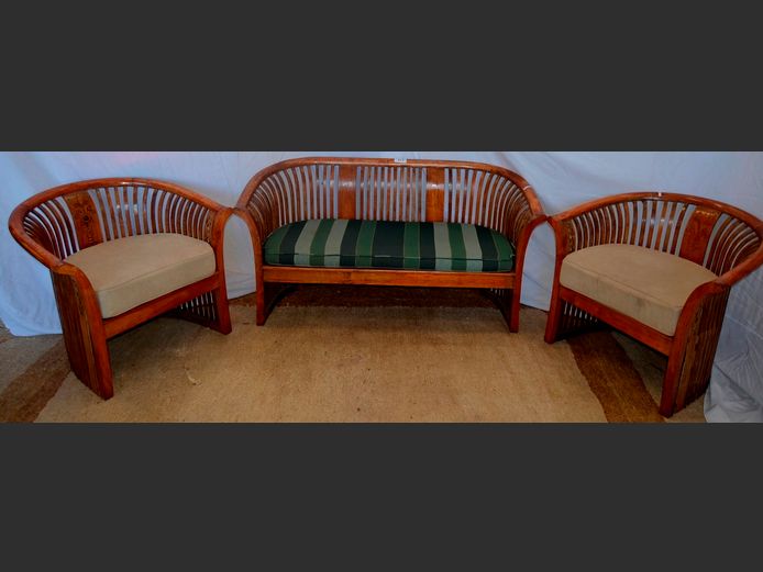 INDONESIAN TEAK 3-PIECE PATIO SET
