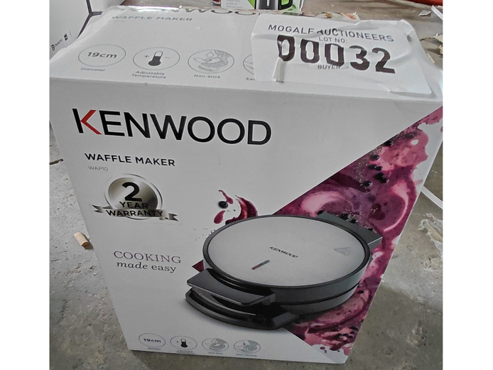 KENWOOD WAFFLE MAKER 