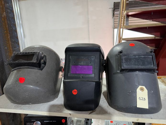 Lot of Welding Helmets 