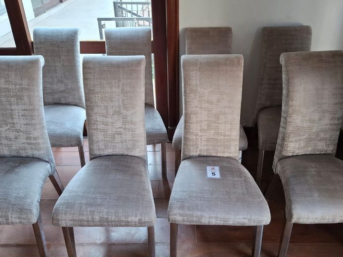 8 x Dining chairs