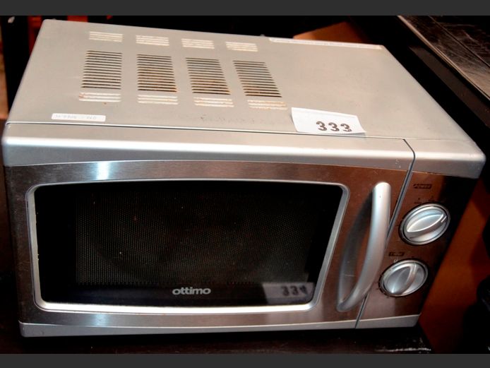 OTTIMO SILVER MANUAL MICROWAVE [Switches on, untested further]