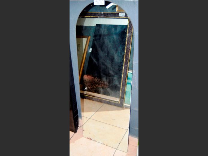 UNFRAMED MIRROR, 120 x 44cm