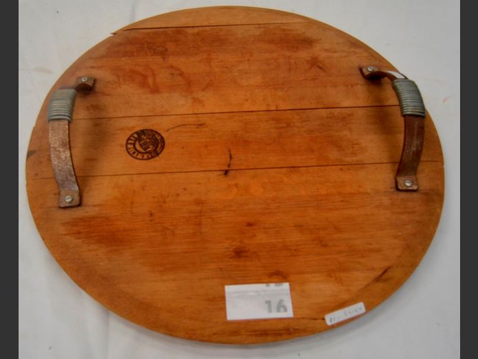 KUIPERS WOODEN CHARCUTERIE BOARD, 55cm Diameter