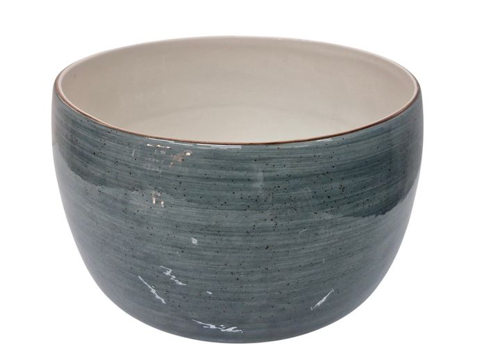 Large Contemporary Speckled Ceramic Bowl