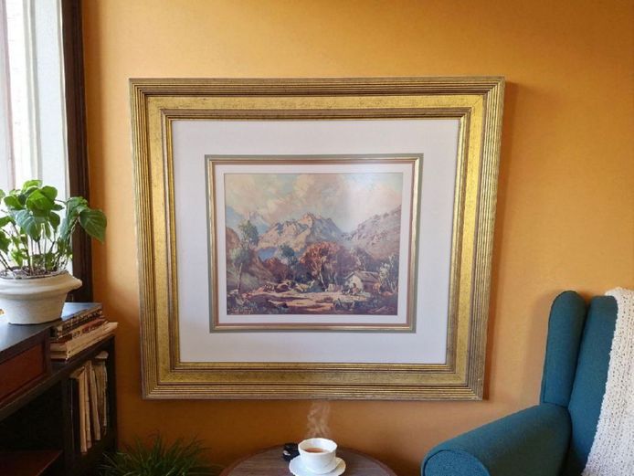 Vintage Tinus de Jongh Framed Print
