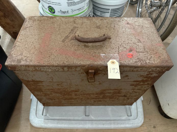 Large Metal Toolbox 