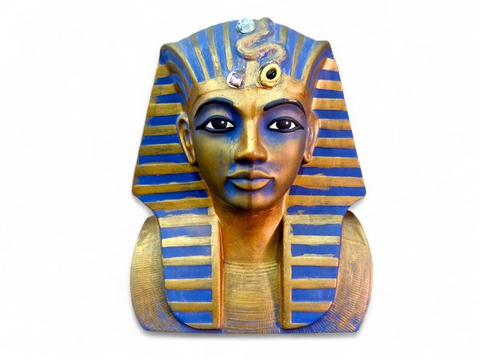 King Tut Ceramic Bust