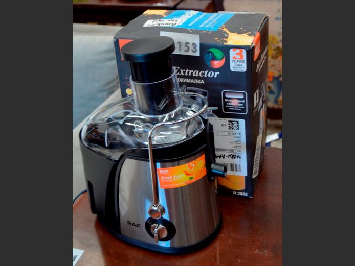 RAF JUICER [Switches on, Untested further, top cover damaged]