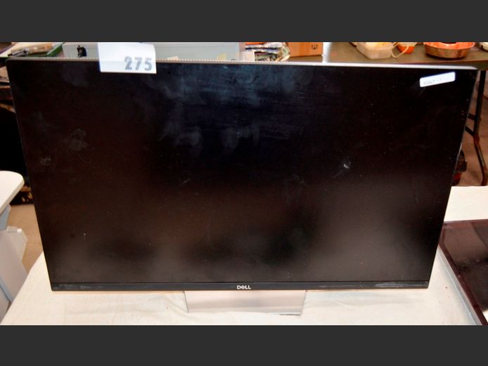 DELL 27" MONITOR [Switches on, screen cracked] [#: 413624380]