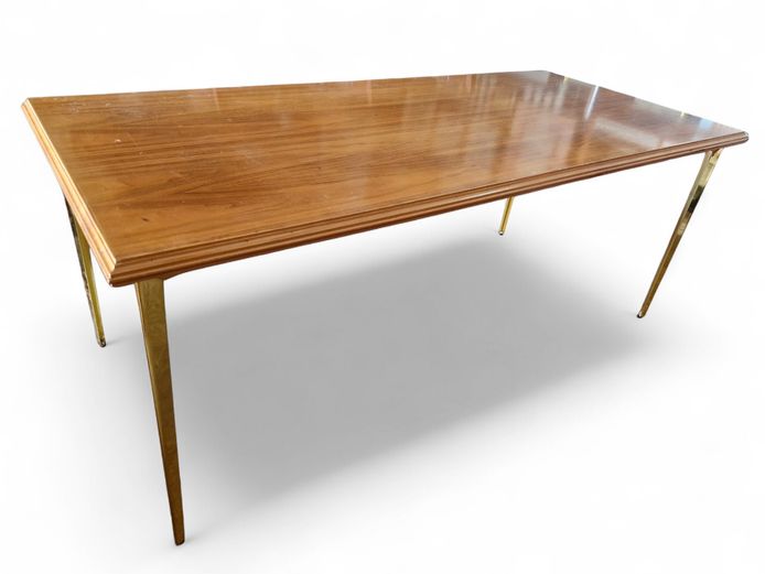 Large Mid-Century Modern Dining Table 