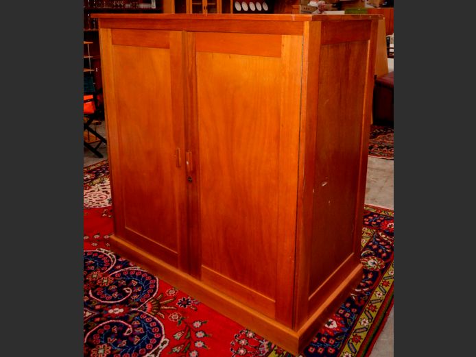 VINTAGE SALIGNA 2-DOOR STATIONERY CABINET, 132 x 67 x 140cm