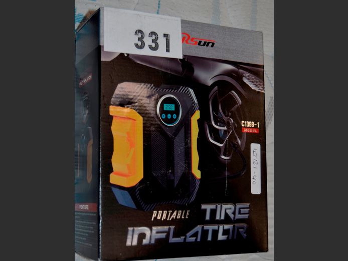 CARSUN PORTABLE TYRE INFLATOR [Untested]
