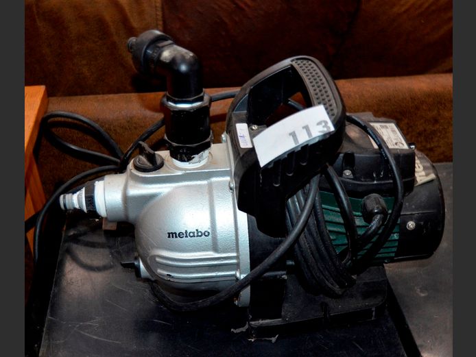 METABO P2000G WATER PUMP [Switches on]