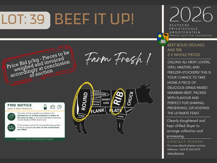DEUTSCHE PRIVATSCHULE GROOTFONTEIN | BEEF IT UP!