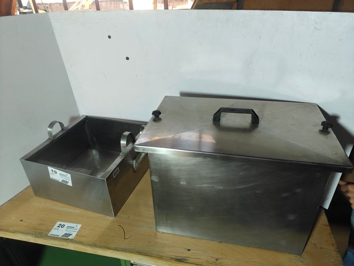 2 X GREASE TRAPS