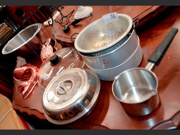 CAKE MOULDS, BREAD PAN, STAINLESS STEEL MIXING BOWL, JELLY MOULDS, etc