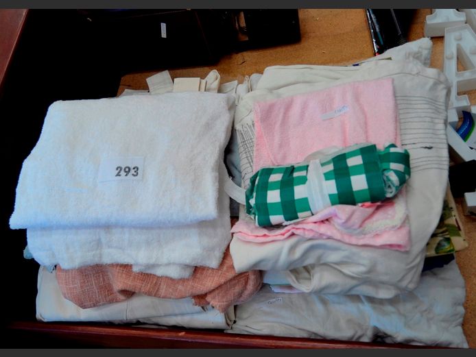CURTAINS, TABLECLOTH, PILLOW, etc
