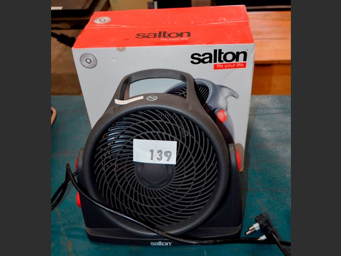 SALTON VERSATILE FAN HEATER [Switches on, untested further]