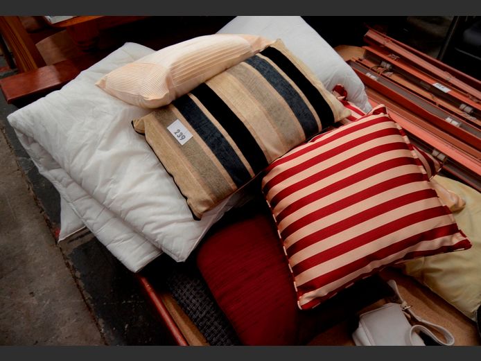 DUVET INNER, PILLOWS, SCATTER CUSHIONS, etc