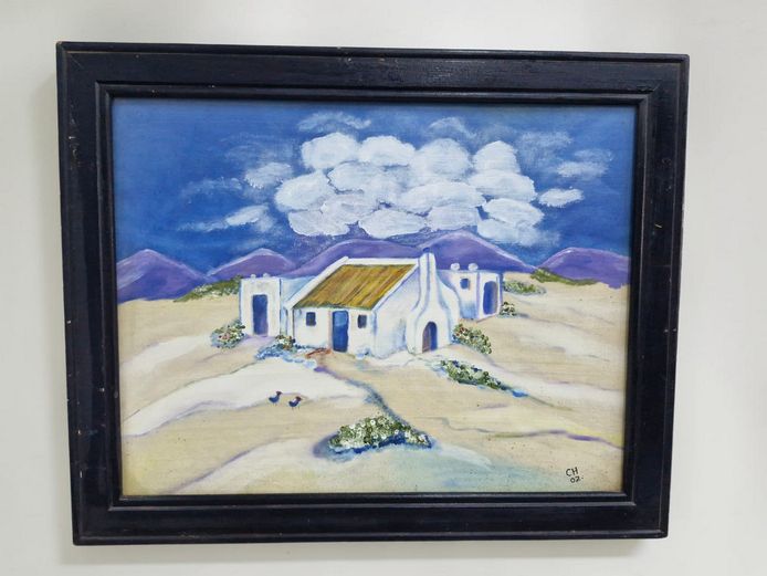 Original Landscape Painting – West Coast Fisherman’s Cottage (2002)