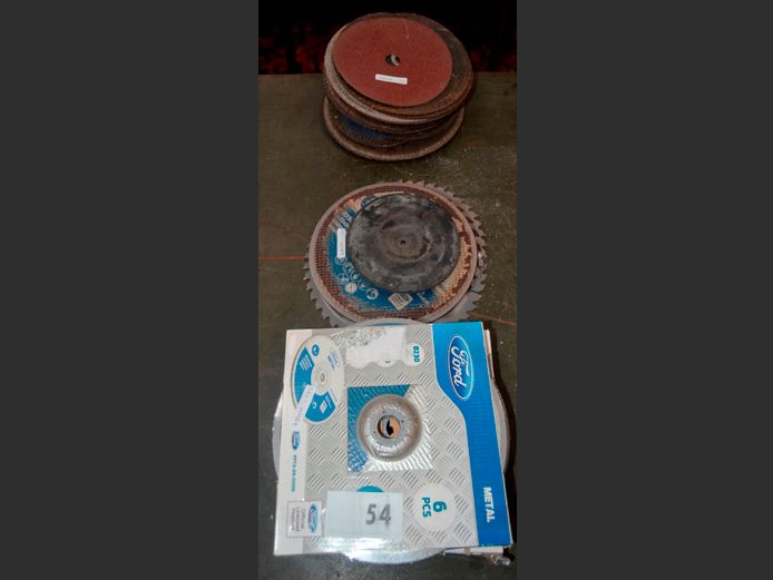 CUTTING DISCS, TABLE SAW DISCS, etc