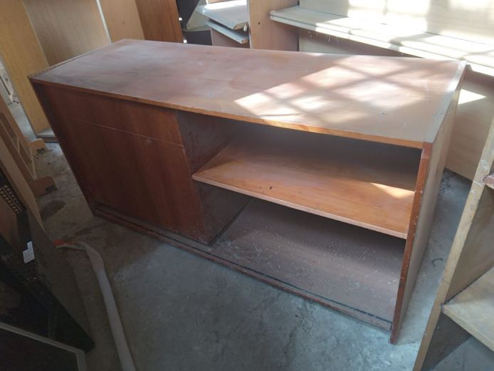 Wooden office credencer