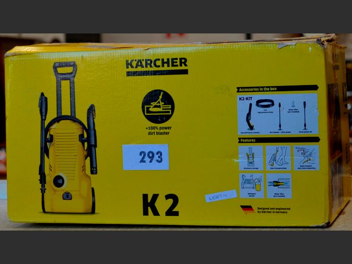 K'ARCHER K2 HIGH PRESSURE WASHER [Switches on, untested further, no attachments]