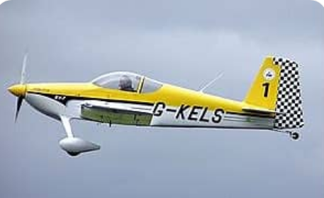 Flights for two people (two separate flights) in a two-seater RV 7